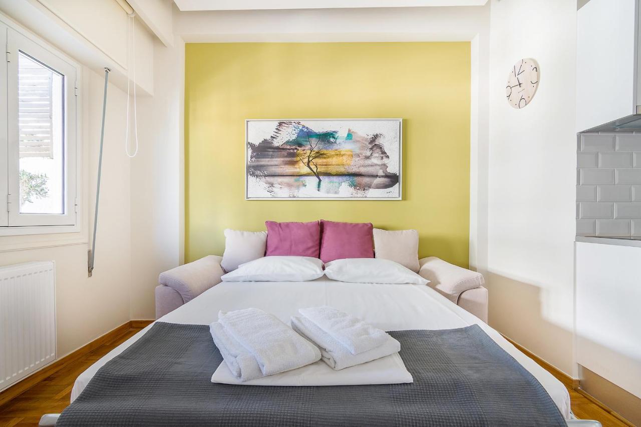 Chic Penthouse For 4 Ppl In Kolonaki Lägenhet Aten Exteriör bild