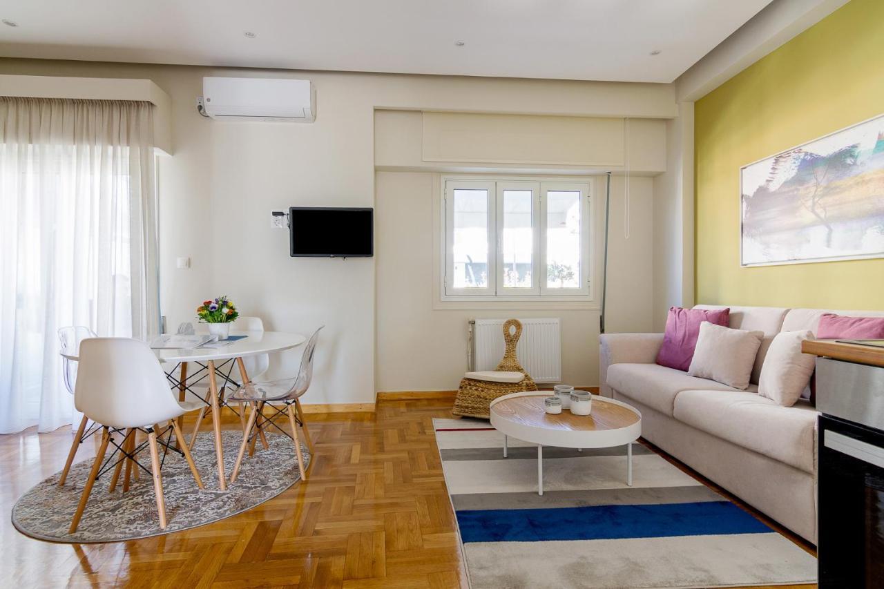 Chic Penthouse For 4 Ppl In Kolonaki Lägenhet Aten Exteriör bild