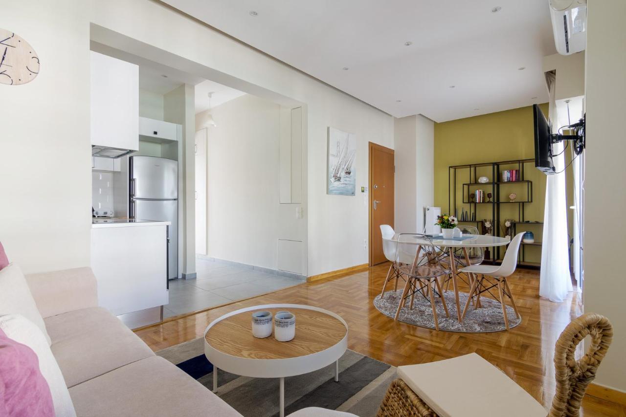 Chic Penthouse For 4 Ppl In Kolonaki Lägenhet Aten Exteriör bild