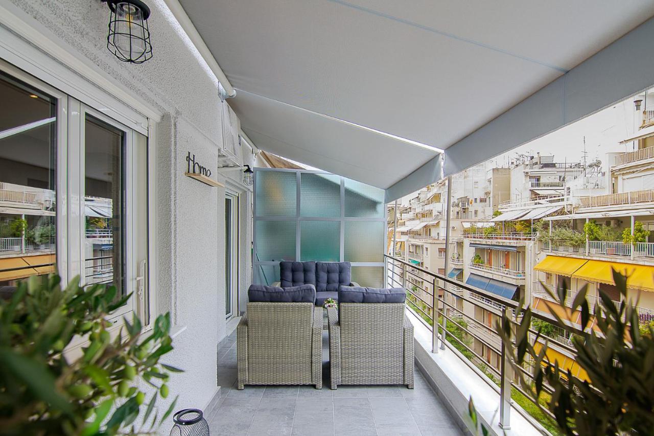 Chic Penthouse For 4 Ppl In Kolonaki Lägenhet Aten Exteriör bild